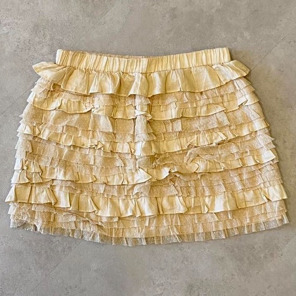 J. Crew Dresses & Skirts - J.Crew Ruffle Tiered Short Skirt